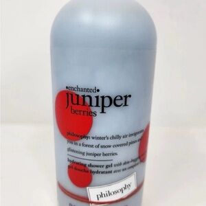 NEW! Philosophy Enchanted Juniper Berries Shower Gel 32 oz “Firm”